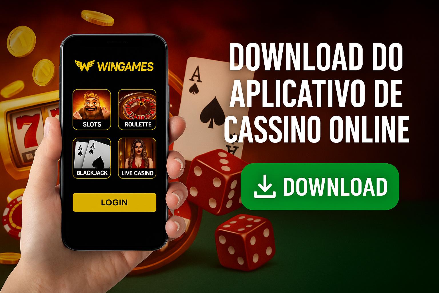Baixar o WINGAMES Cassino App