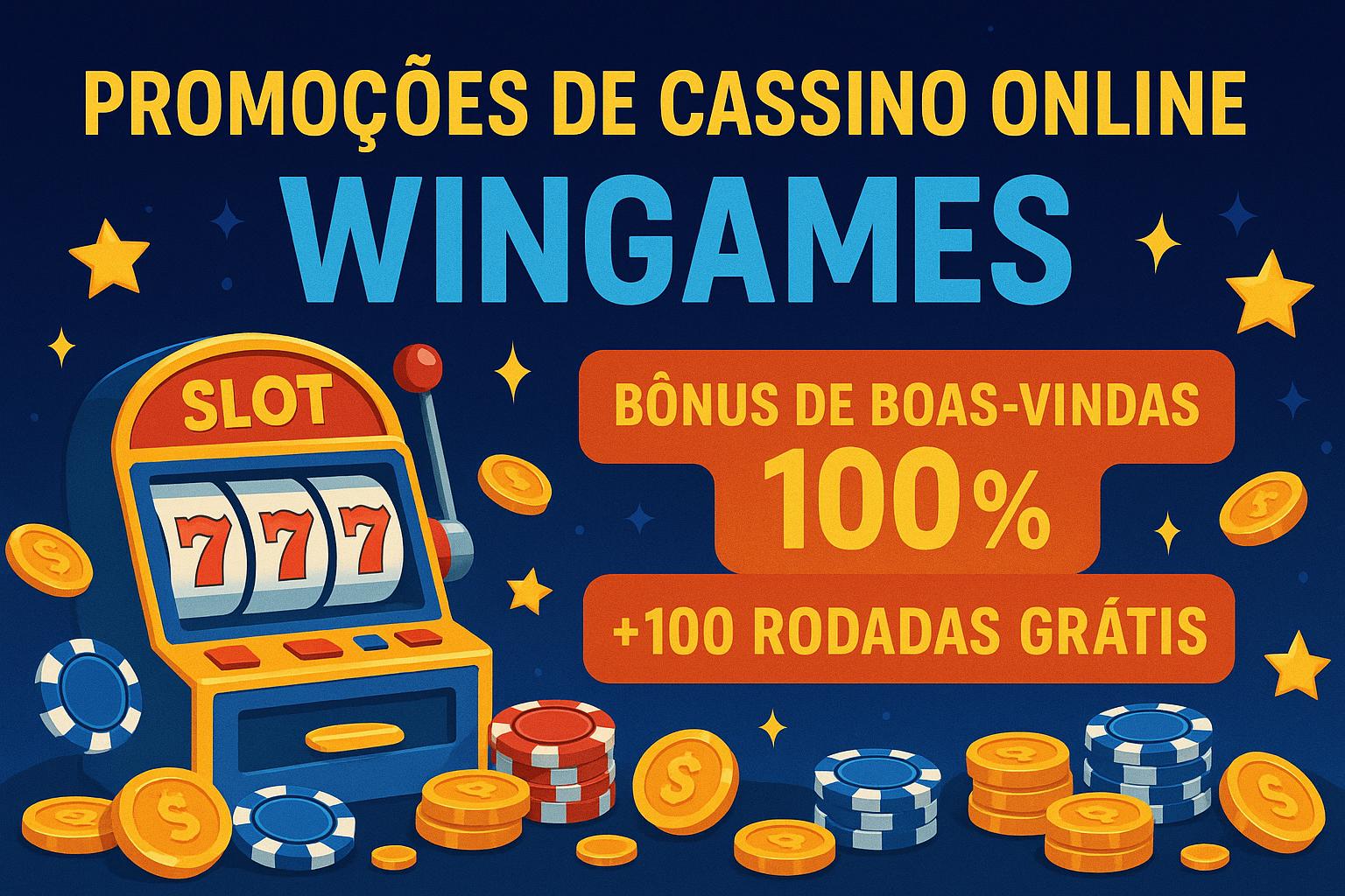 O bônus promocional WINGAMES é uma ótima maneira de começar sua aventura