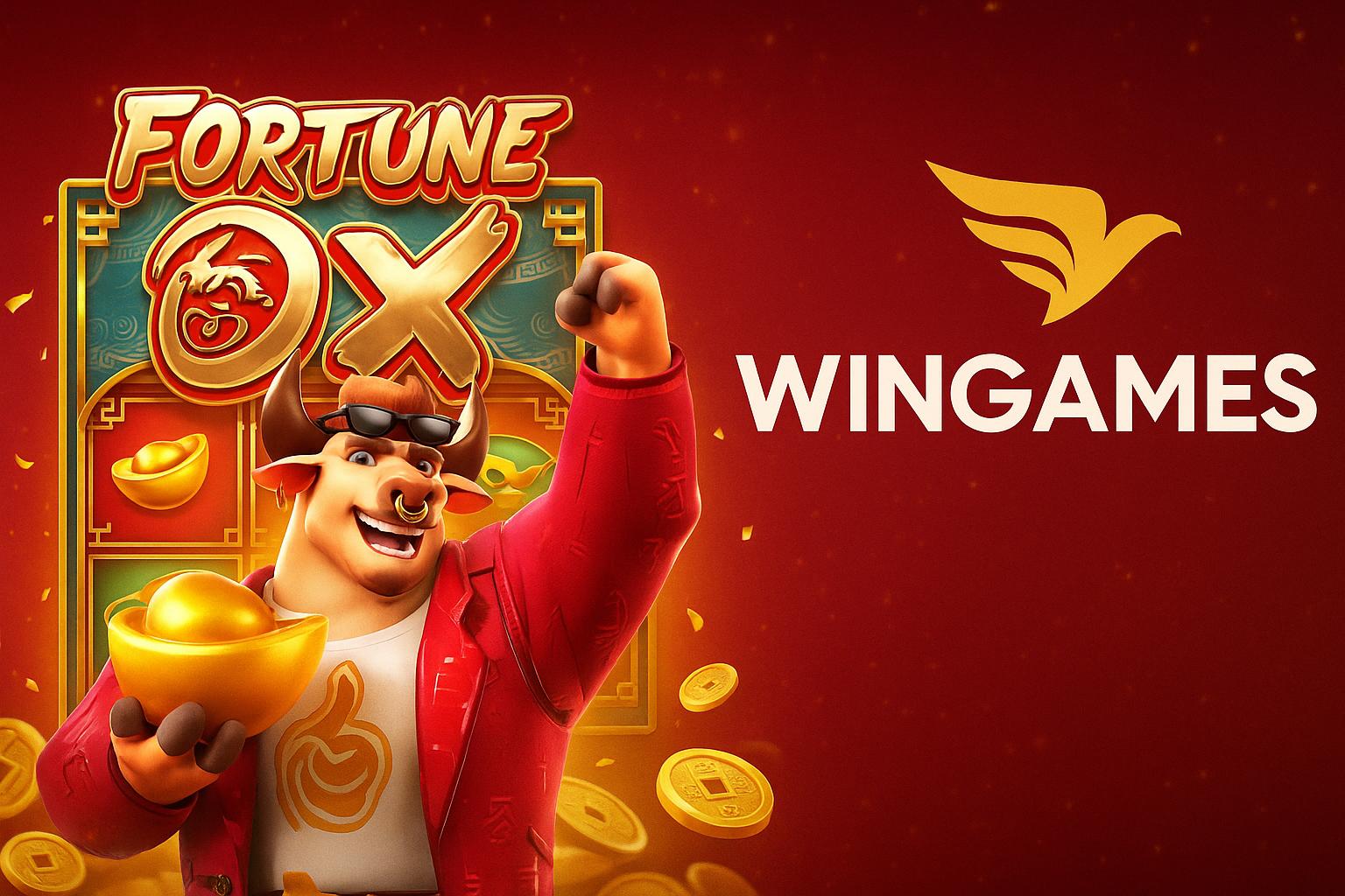 Fortune Ox no WINGAMES - Aposte Agora e Reivindique Seus Ganhos
